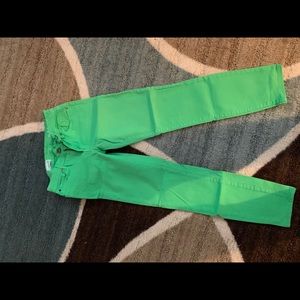Gap green jeans